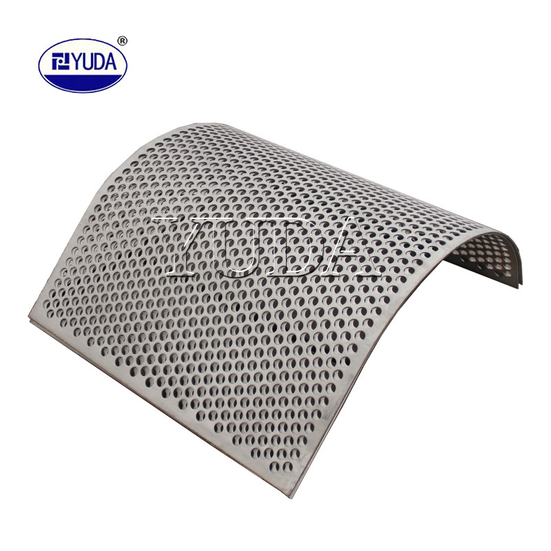 YUDA SFSP Customized High Strength Hammer Mill Spare Parts/Screen Mesh Pellet Machine Parts