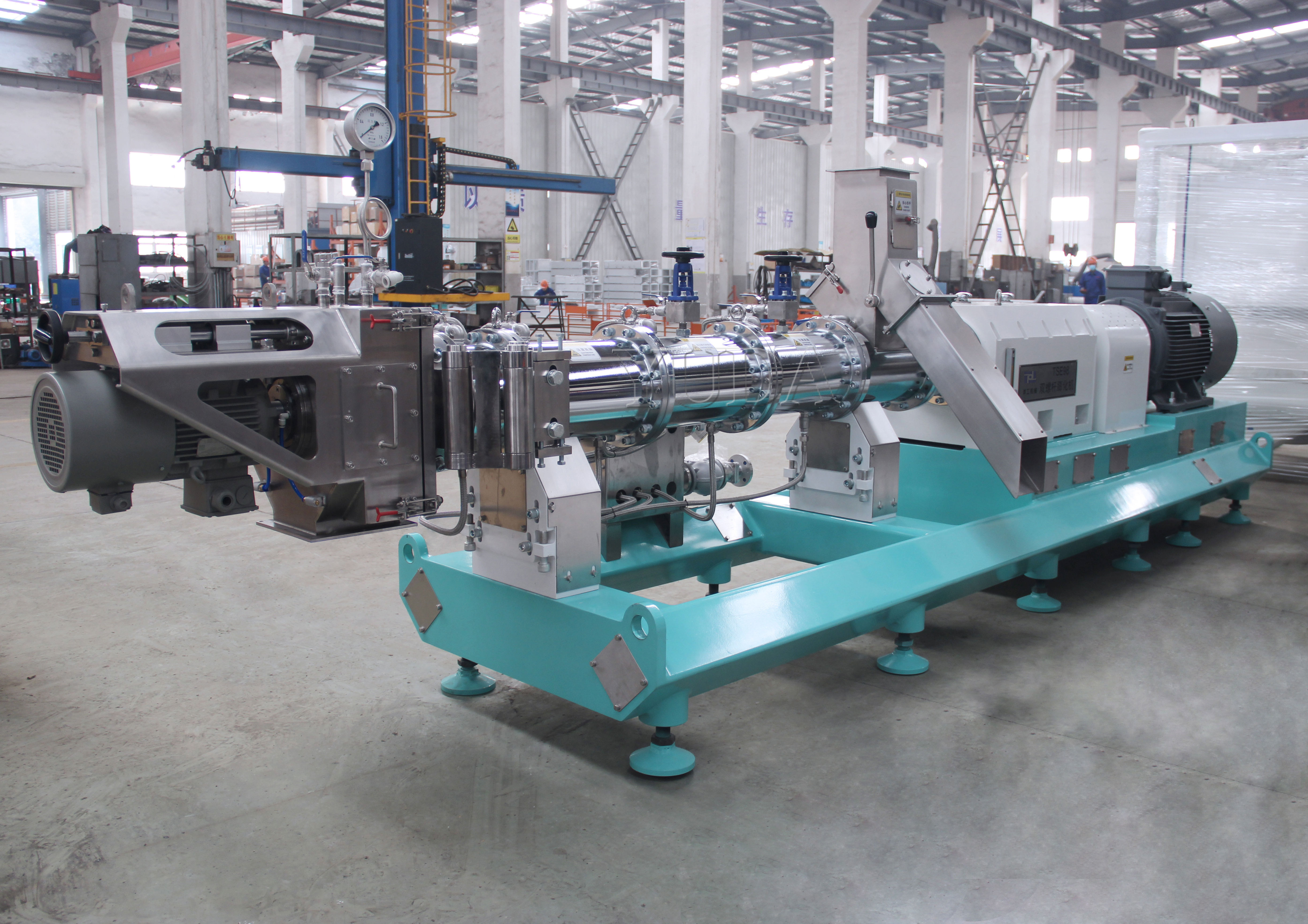 YUDA 100-2000kg/h extruder pet dog food processing line animal feed food extruder pet food production line