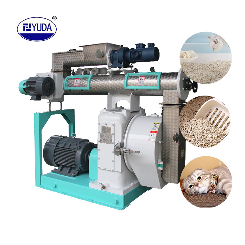 YUDA Tofu Cat Litter Making Machine pellet machine for Cat Litter