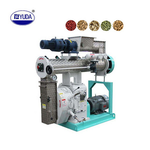 Fully Automatic Pallet Equipment 0.5-1.5 T/H Organic Fertilizer Plant Production Line With Ring Die Pellet Machine