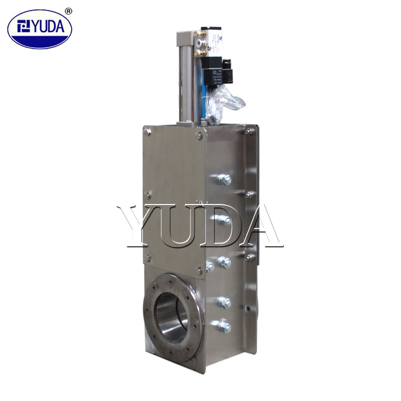 YUDA Supply Customized Stainless Steel Pneumatic Slide Gate Valve