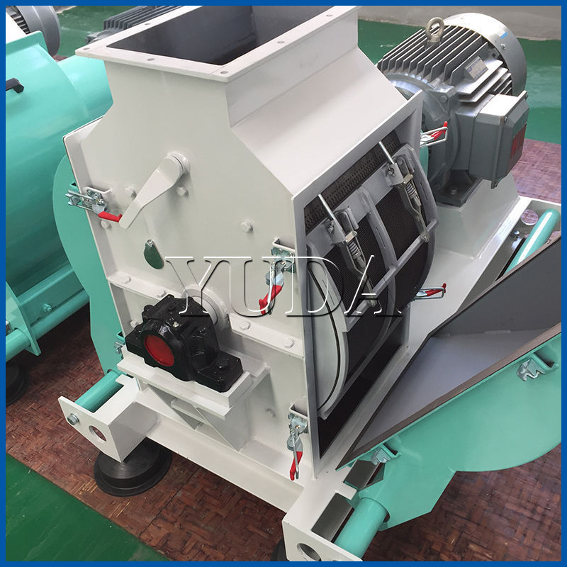 Machine for chicken feed grinder / chicken poultry farm feed mill machine / High Quality Efficient animal feed crushing machine