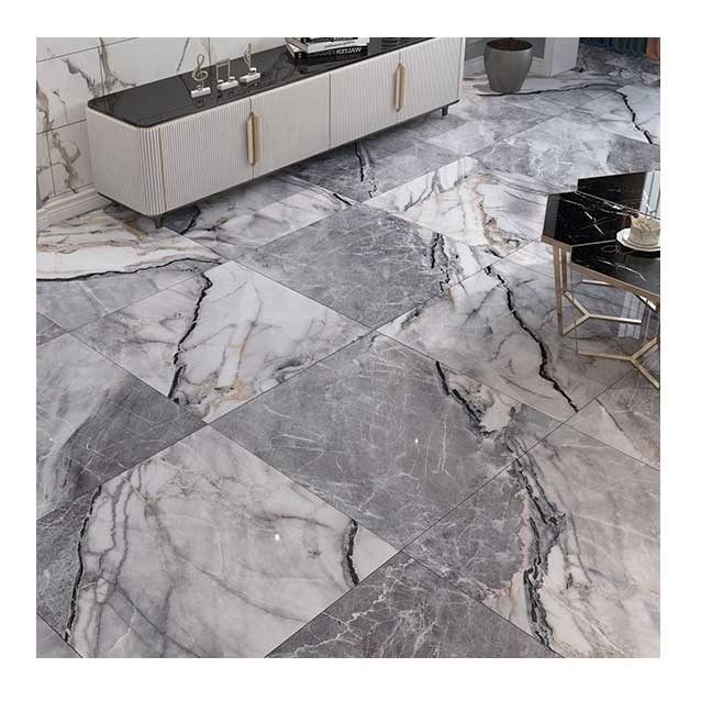 Floor Tile Waterproof Luxury Vinyl Flooring Tile Floor Sticker Self Adhesive Peel and Stick Marble Jiangsu Smooth Modern Indoor