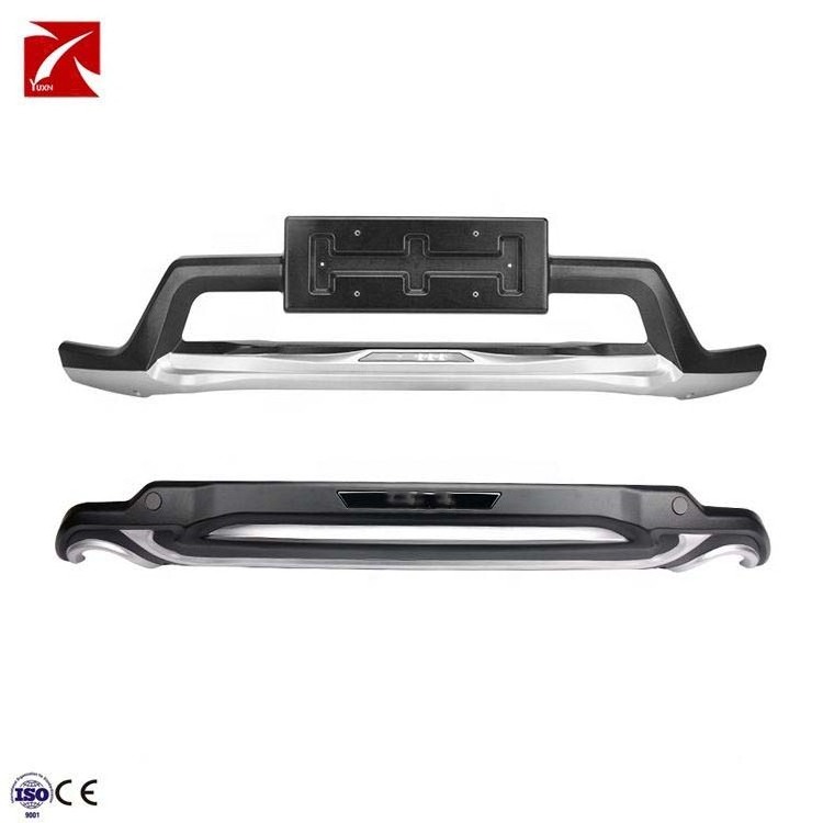 Running Board Carbon Fiber Lip Spoiler Front Bumper Chrome Stripe Lower For Honda CRV's 2017+