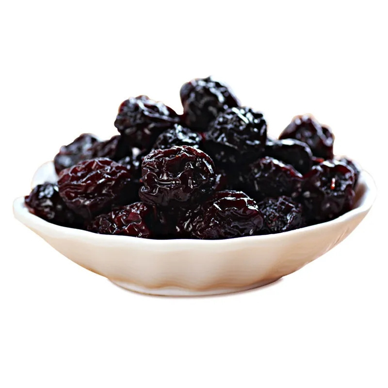 Preserved fruit dried plum sweet and sour small plum for appetizing snacks dark smoked plum