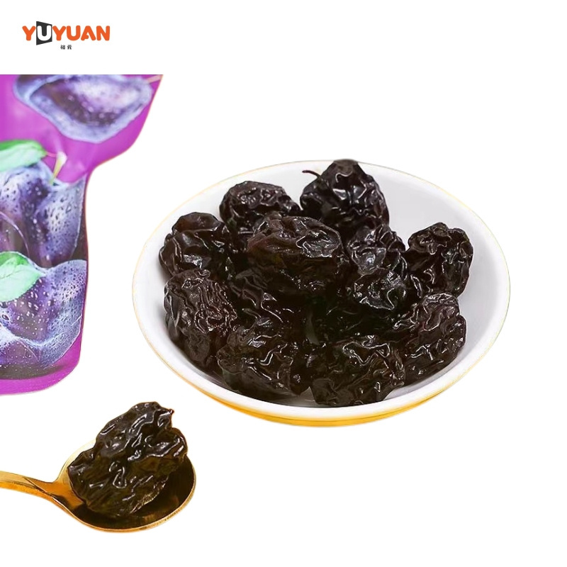 Preserved prune dried plum sweet and sour small plum for appetizing snacks