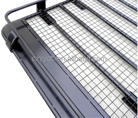 Hot Selling Auto Parts Cargo Transport Basket Gutter Mount Roof Rack, Can Be Used as Carrier for Outdoor Roof Tent