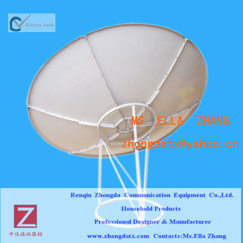 C band 6 feet satellite dish