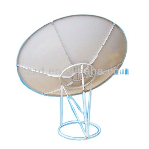 HD C-band-1.8M Big Solid Mesh Satellite Television dish 6FT