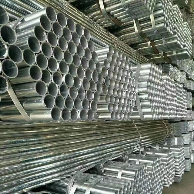 12 ft Hot Dip Galvanized Round Steel Pipe GI Pipe Pre Galvanized Steel Pipe 4 inch 1/2 Inch Galvanized Tube Fitting Dimensions