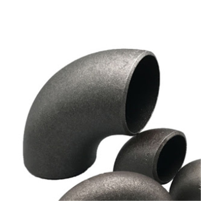 Pipe Tubes  Fitting 90 Degree  Black Paint  Seamless Carbon Steel Elbow  Butt Stainless Welded Elbow  Long Elbow Good Quality