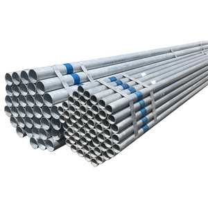 ASTM A252 hot dip galvanized steel tube / 3' galvanized steel pipe zinc coating/ Round steel pipe