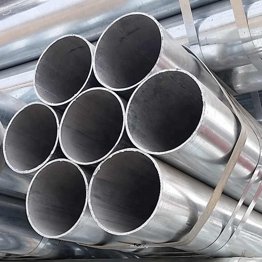 ASTM A252 hot dip galvanized steel tube / 3' galvanized steel pipe zinc coating/ Round steel pipe