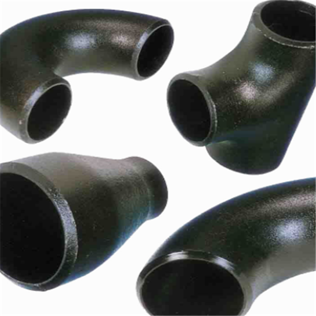 Pipe Tubes  Fitting 90 Degree  Black Paint  Seamless Carbon Steel Elbow  Butt Stainless Welded Elbow  Long Elbow Good Quality