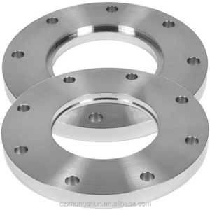 High Quality DN50 A105 Carbon Steel Plate Flange Welding Neck Slip On Perforated Plate Flange WN Flange Raised Face Pipe Fitting