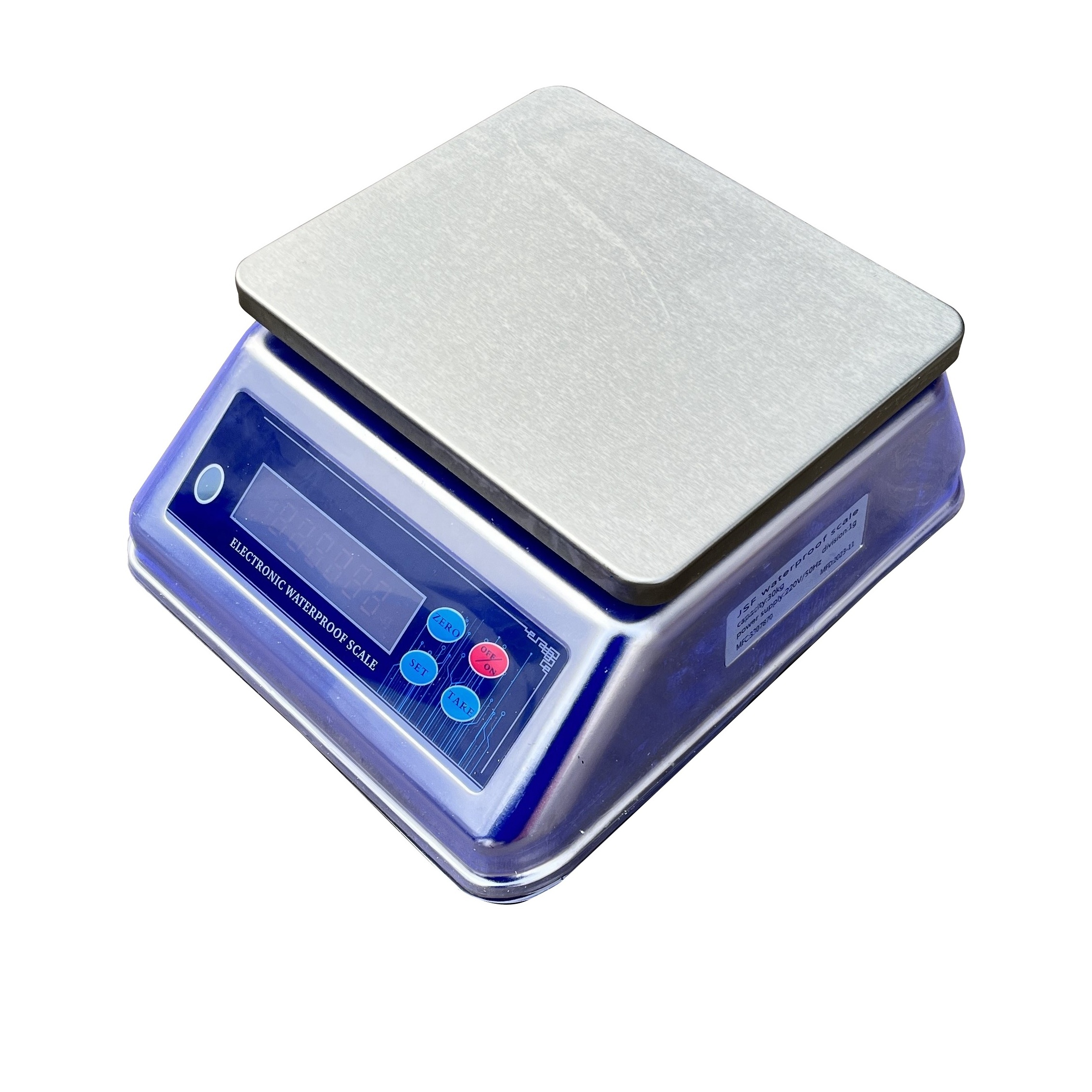 JSF series 30kg kitchen waterproof stainless steel table top electronic scale price computing bench scale