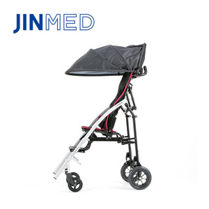 Custom OEM professional durable PU tire wheelchair for kids special needs stroller for child rehabiation therapy supplies