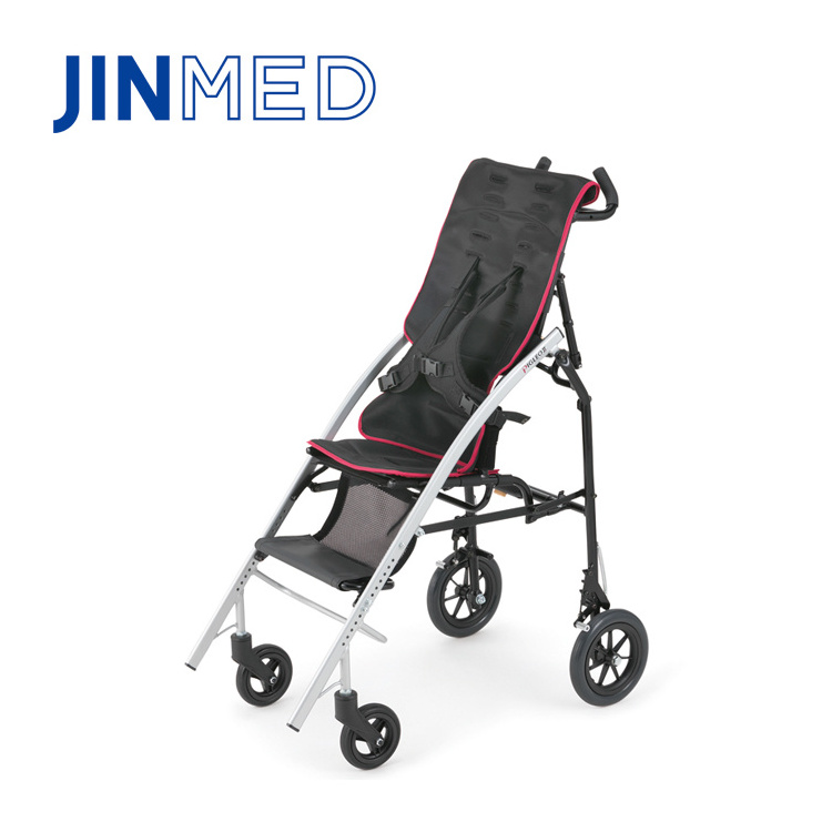 Custom OEM professional durable PU tire wheelchair for kids special needs stroller for child rehabiation therapy supplies