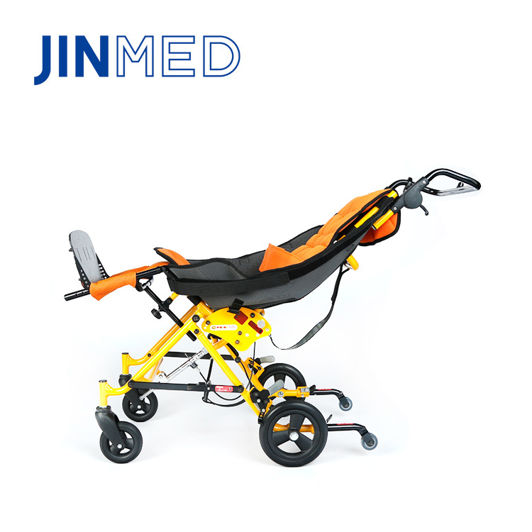 PIGLEO Tilt Paedicatric Wheelchair Full Reclining Folding Buggy