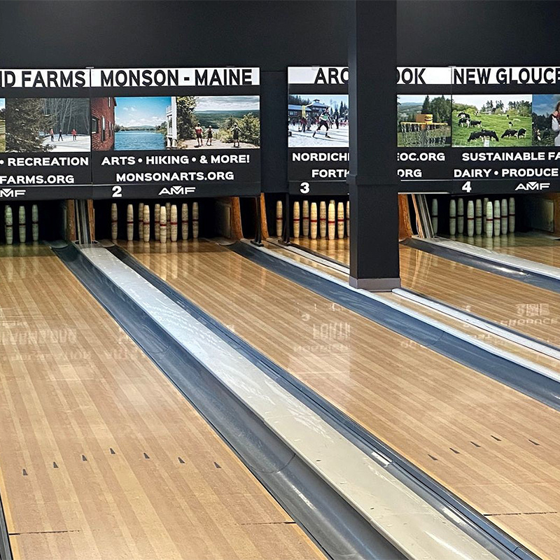 premium house 15 ft 2 lanes bowling alley bowling for homes