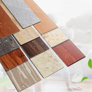 Grain pisos de vinilico lvt vinyl tiles and commercial rigid core durable lvp spc flooring for home improvement 4mm 5mm 6mm