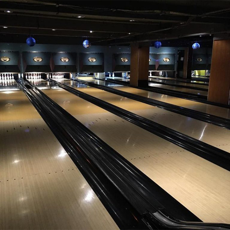 Cheap residential bowling alley 10 lane board price of a bowling alley outdoor