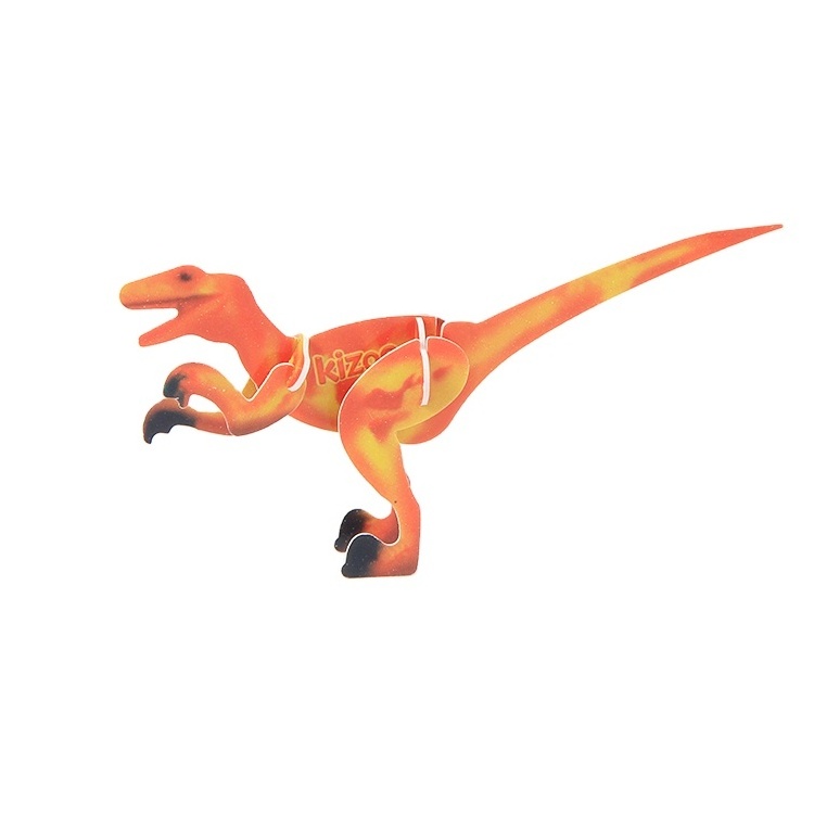 Wholesale cardboard 3d puzzle animal plastic 3d puzzle dinosaur toys