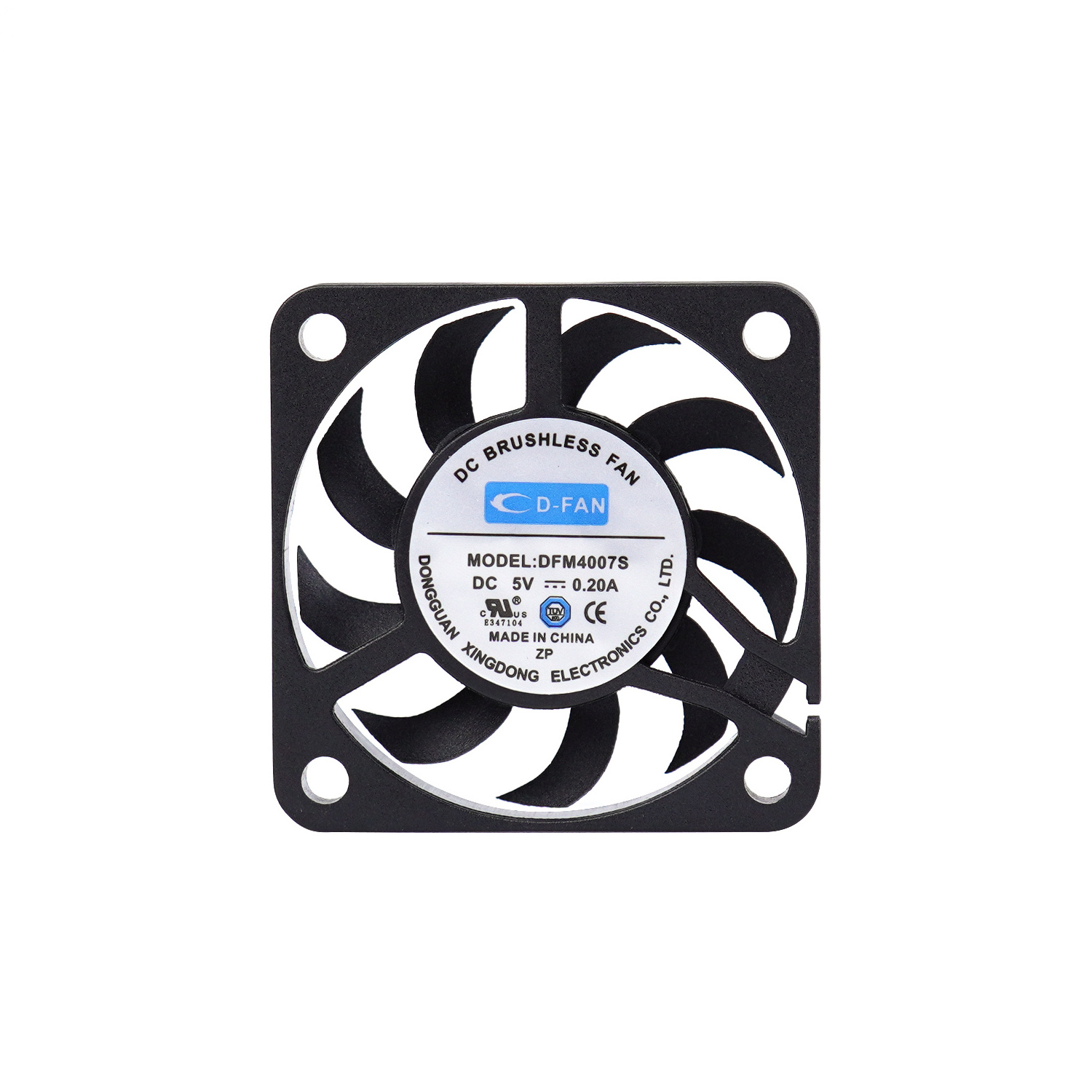 40x40x7mm Custom Mini fan 4007 12v 0.07a 40mm dc brushless cooling fan 5v