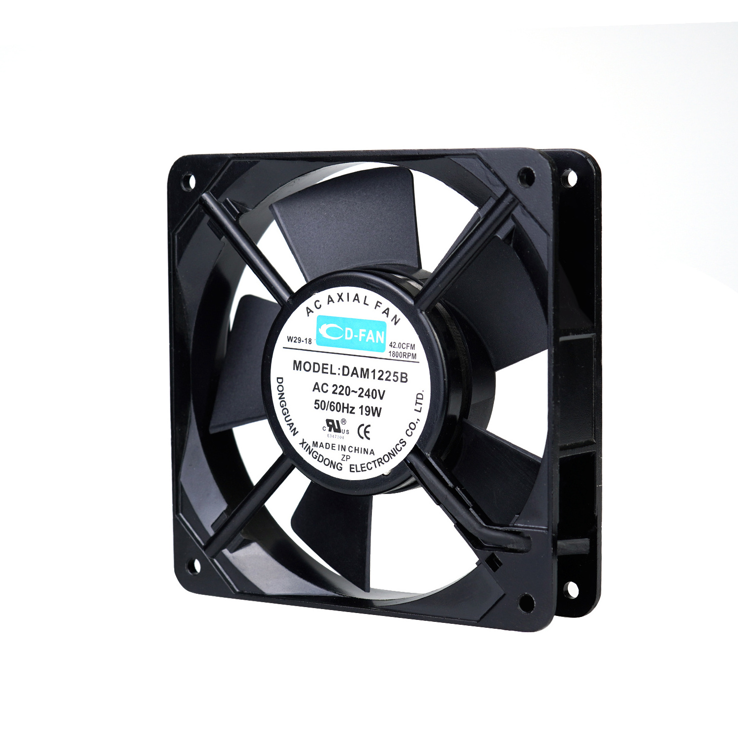 Fan 120x120x25 110v 220v 120mm Small Axial Flow Ac Cooling Fan For Deep Freezer