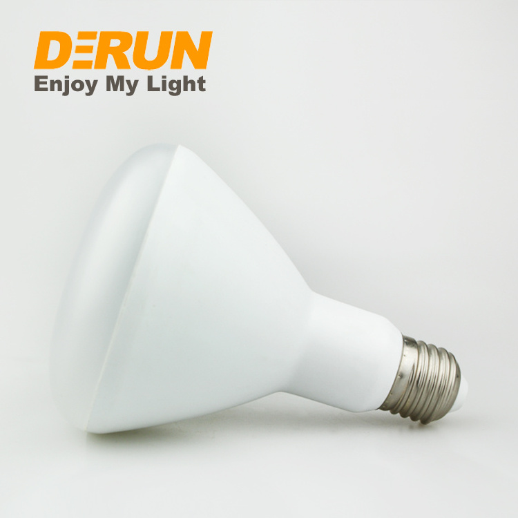 Derun Lighting BR40 LED Bulb 18W 100 Watt Equivalent 6500K Cool White E26 E27 base Flood Light for Home or Office Space , LED-BR