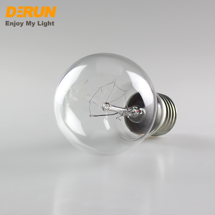 Factory Price Short Delivery Time 127V 130V 220V 230V 240V 25W 40W 60W 75W 100W A19 A55 A60 Incandescent light bulb, INC-A55