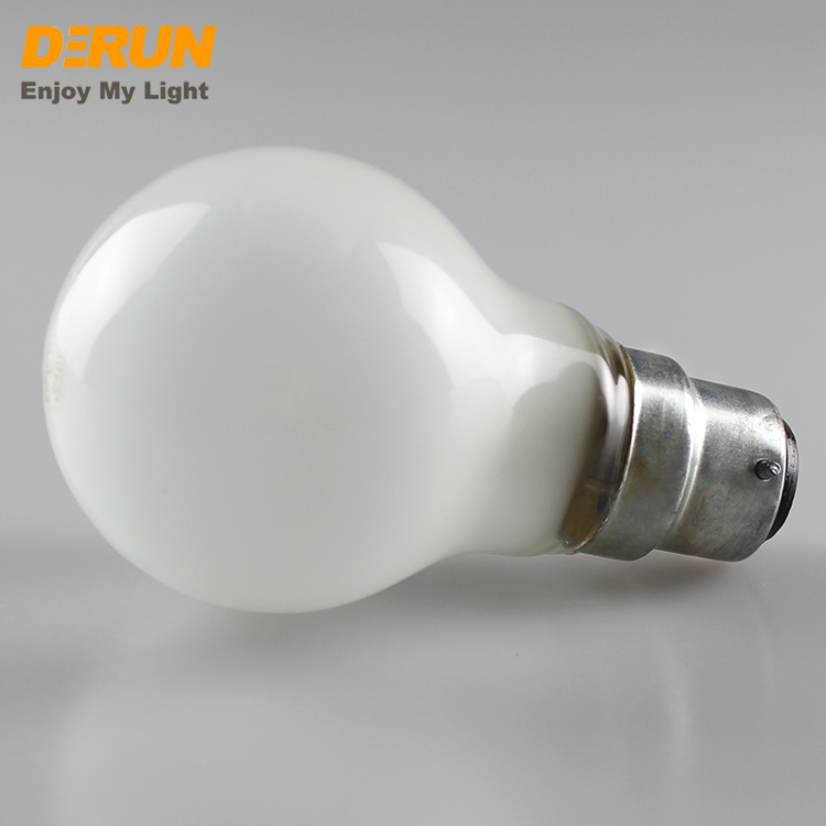 Factory Price Short Delivery Time 127V 130V 220V 230V 240V 25W 40W 60W 75W 100W A19 A55 A60 Incandescent light bulb, INC-A55