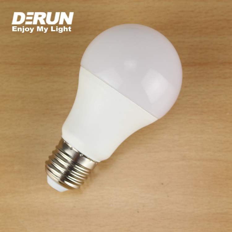 Derun Lighting A60 3W 5W 7W 9W 12W 15W ERP E F Class    E27 B22  Led Bulb 3000K 6500K Color Box Customization, LED-A60