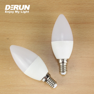 Wholesale 3W 4W 5W 6W 7W E14 E27 Warm Light Residential Indoor Lighting Led Candle Light Bulb Chandelier Bulb, LED-C37