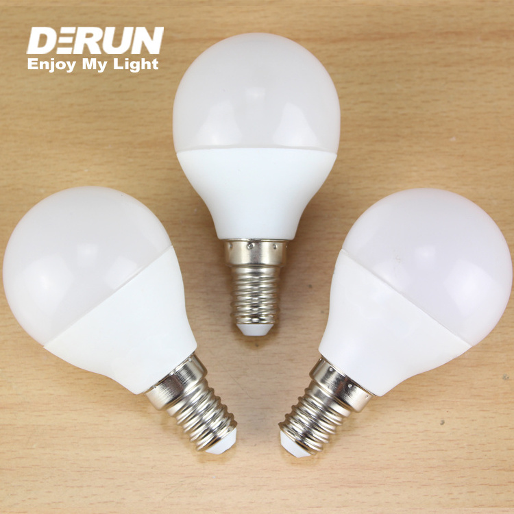 High lumen Low price G45 3W 4W 5W 6W 7W E14 E27 B22  LED GLOBE BULB FOR HOME LIGHTING , LED-G45