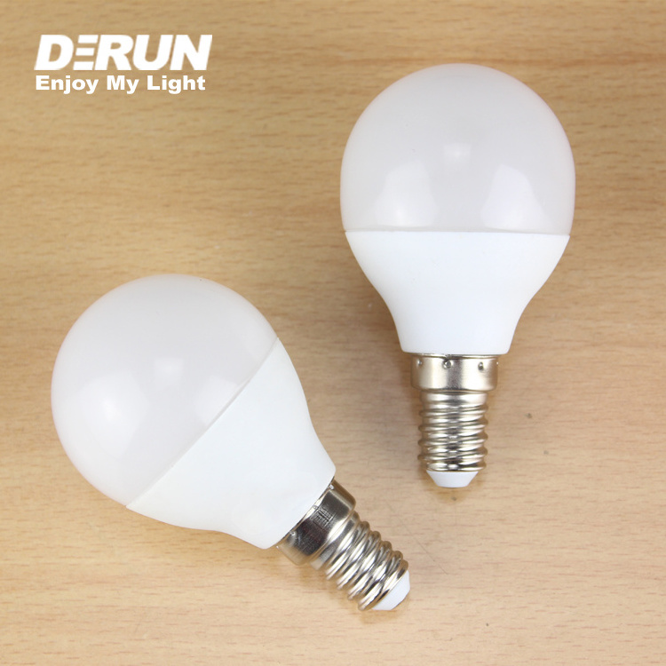 High lumen Low price G45 3W 4W 5W 6W 7W E14 E27 B22  LED GLOBE BULB FOR HOME LIGHTING , LED-G45