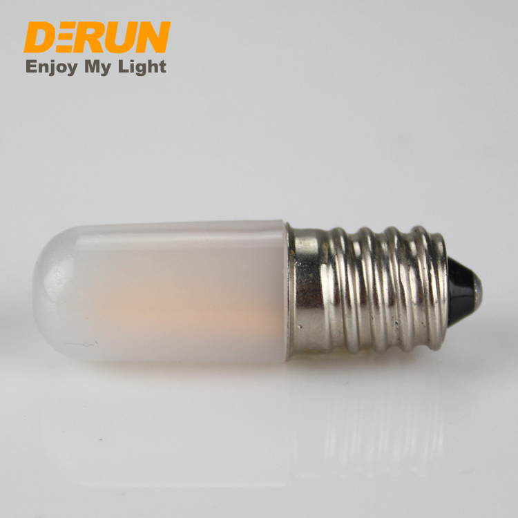 Energy Saving CE ROHS 1.5W T5 Soft White PC Shell Mini E14 E12 Filament Leb Bulb , FMT-MINI-E14