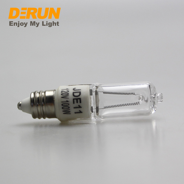 JD Mini Halogen Light Bulbs Refrigerator Lamp E11 E14 BA15D Base Frosted Glass 35W 50W 75W 100W 150W 200W 250W , HA