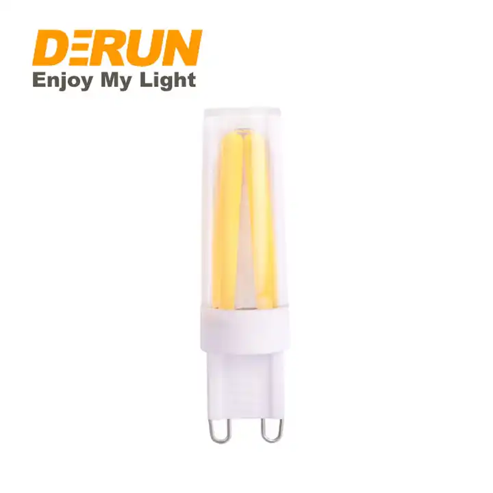 CE RoHS 2W 3W Glass Dimmable Mini G9 Filament Light Bulbs , FMT-G9