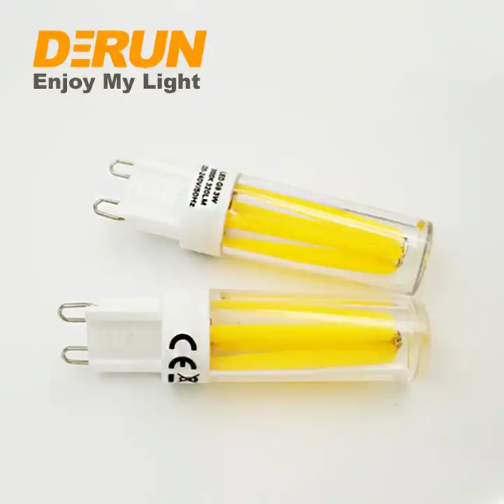 CE RoHS 2W 3W Glass Dimmable Mini G9 Filament Light Bulbs , FMT-G9