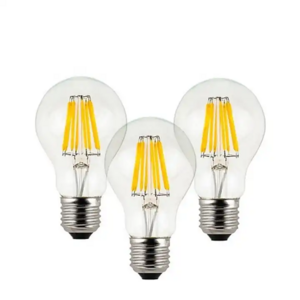 Dimmable Led Filament Bulb 12V 24V 220V 2W 4W 6W B22 E12 E14 E26 E27 Clear Amber COB Filament Light , FMT-DIM