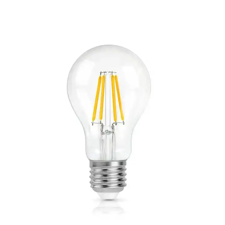 Dimmable Led Filament Bulb 12V 24V 220V 2W 4W 6W B22 E12 E14 E26 E27 Clear Amber COB Filament Light , FMT-DIM