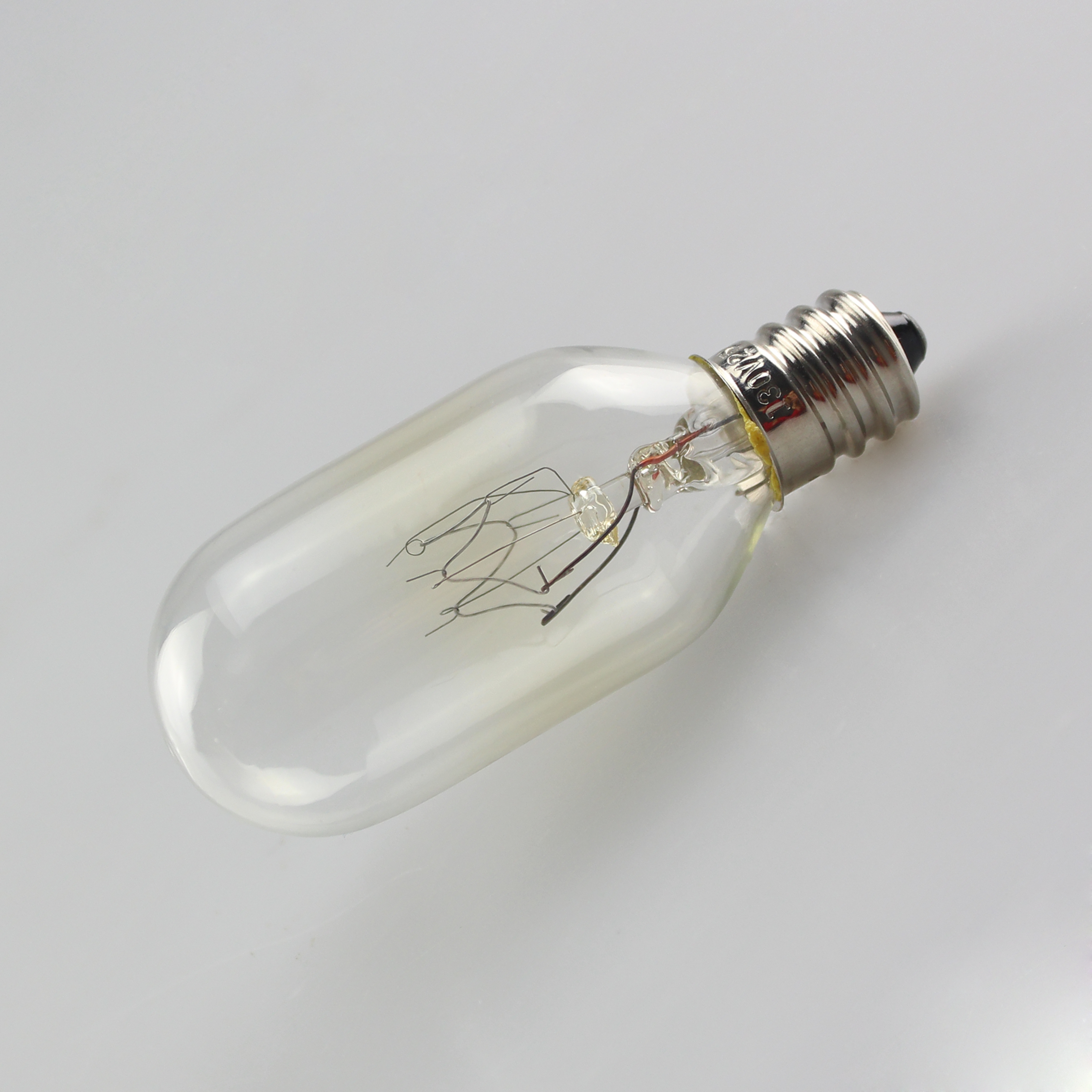 Factory Price Hot Sale CE RoHS Clear T20 T25 ST26 ST19 15W 25W Clear E12 E12S Incandescent Bulb Salt Lamp Bulb, INC-MINI-E12