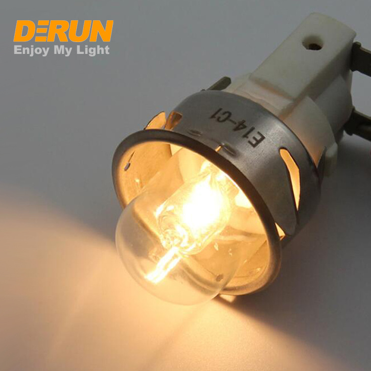 High Temperature 500 Degrees18W 28W 42W E14 ST25 Cooker Hood Lamps Quartz Bulb Halogen Bubble Oven Bulb , HAL-OVEN