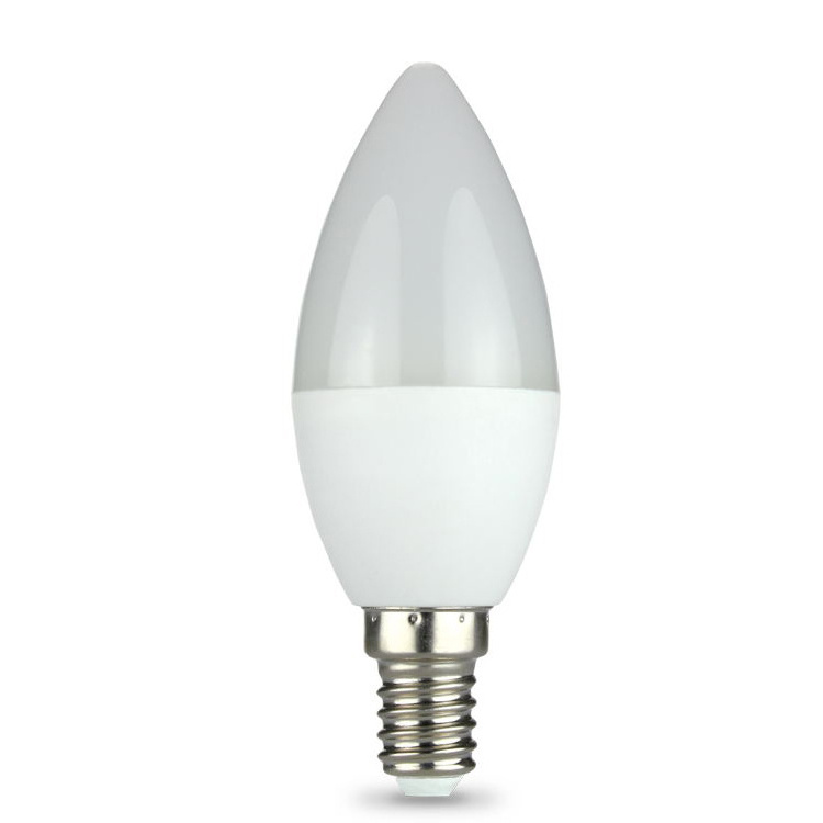 Flicker Free ERP F C37 LED BULB 2W 3W 4W 5W 6W 7W 8W 110V 220V LED Candleround Bulb E14 , LED-C37