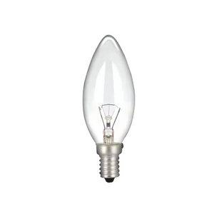 Modern C35 Chandelier Light Clear Frosted 25W 130V Tungsten Candle Bulb E14 E27 B22 Base  modern chandelier bulb ,   INC-C35