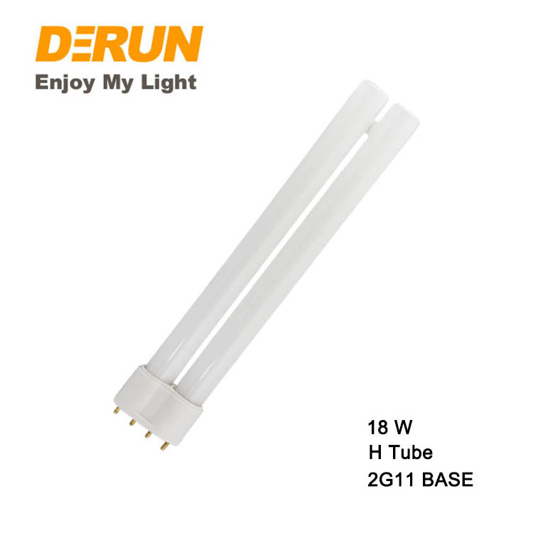 2G11 H Shape Bulb Fluorescent Light Tube PLL CFL Lamp 18W 24W 36W 55W CE ROHS , CFL-PLL