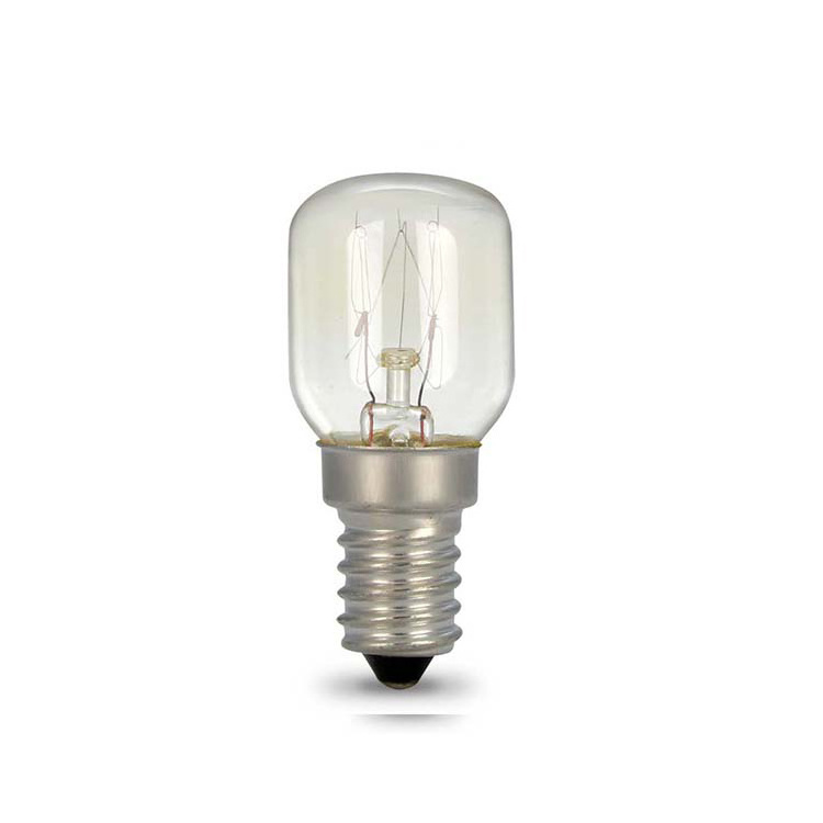 Clear ST19 ST26 T20 T25 15W 25W E12 Salt Lamp Microwave Oven Refrigerator Incandescent Lamp Bulb  , INC-MINI-E12