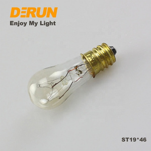 Clear  110V 120V 220V 230V 240V 15W 20W Incandescent Bulb for refrigerator , INC-MINI-E14