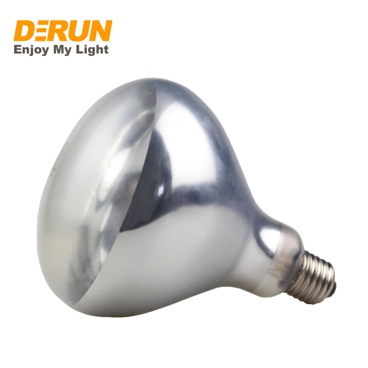 R125 Reflector poultry heat lamp 150W 250W 110V 130V 230V heating Lamp Incandescent bulb , INC-R125